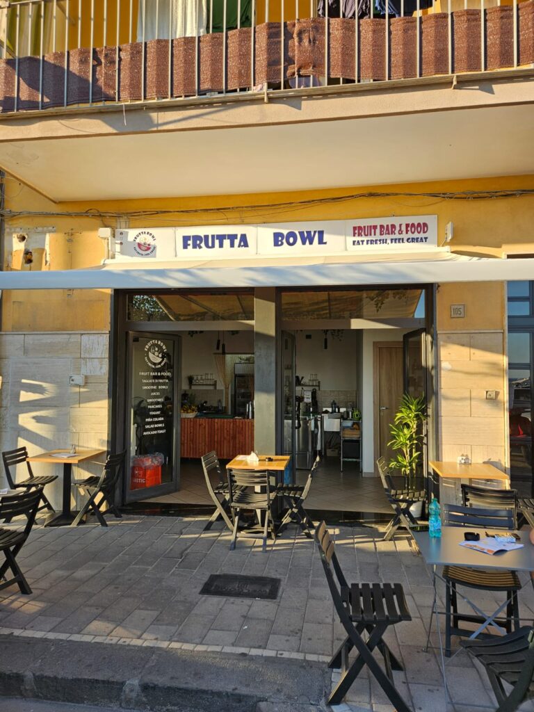 Frutta Bowl: la frutteria sul lungomare di Salerno